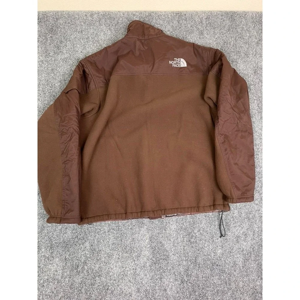Vintage The North Face Salinas Jacket Heavyweight Fleece Brown Mens Large Denali